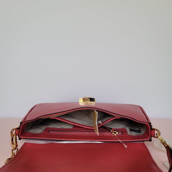 MICHAEL KORS Bradshaw Woven Smooth Leather Convertible Bag-🎈⭐SALE $178. - Picture 14 of 16